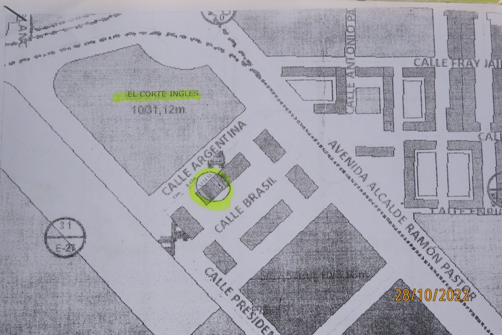 Location à long terme - Commercial - Elche - Corte Ingles