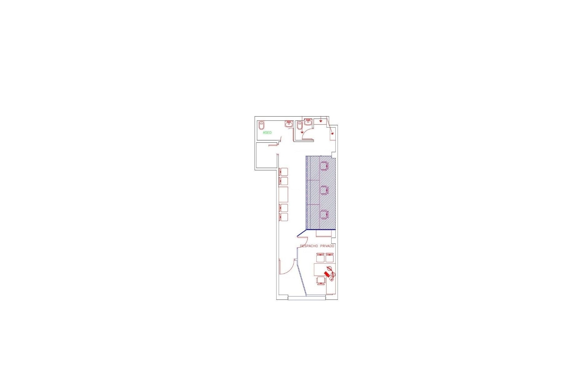 Location à long terme - Oficina - Elche - Asilo - Pisos Azules