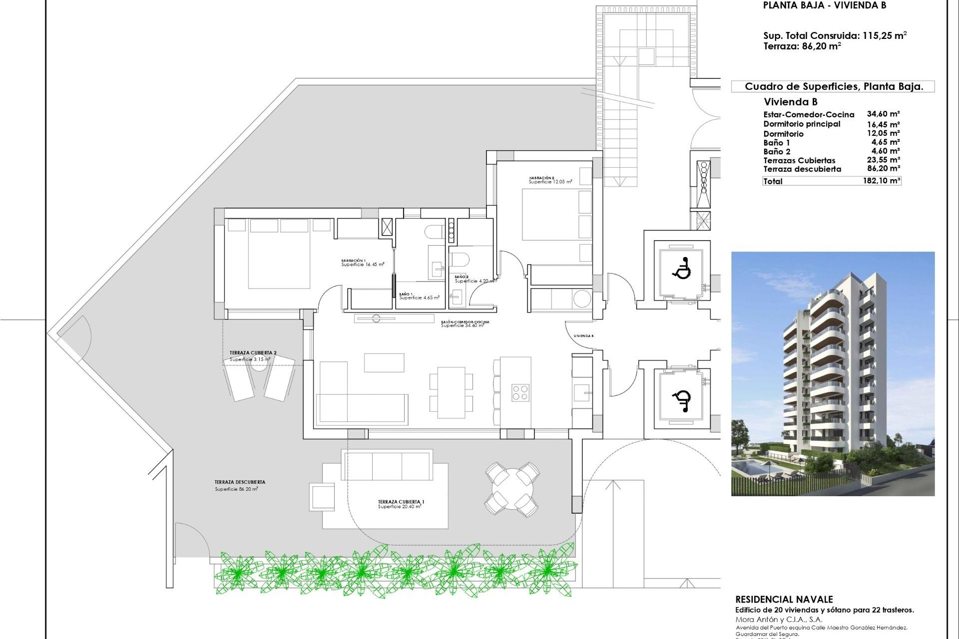 Nouvelle construction - Appartement - Guardamar del Segura - Avenida del puerto