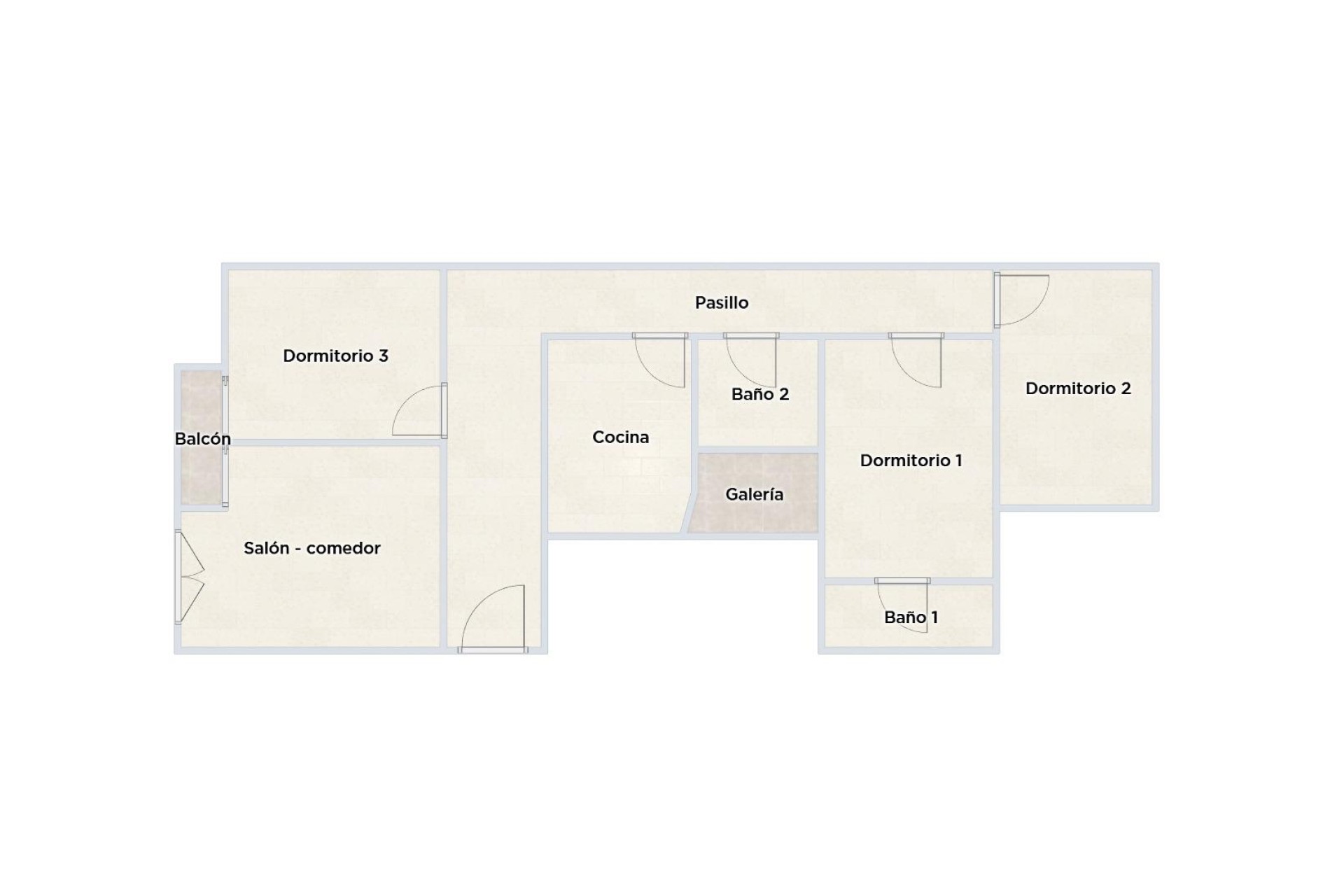 Resale - Apartment - Elche - Reina Victoria-Miguel Hernández