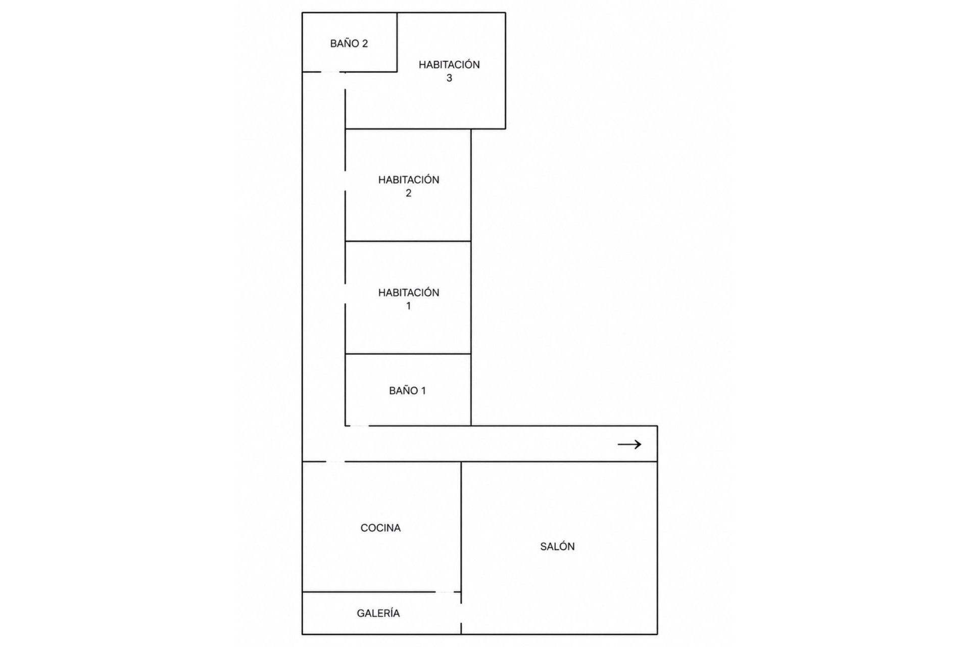 Resale - Apartment / flat - La hoya - La Hoya-Daimes-El Derramador