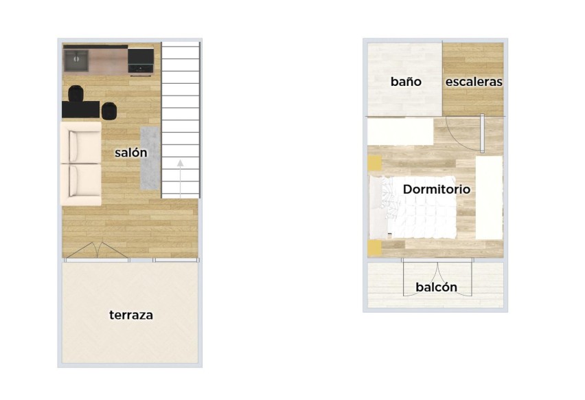 Resale - Bungalow - Santa Pola - Playa Lisa