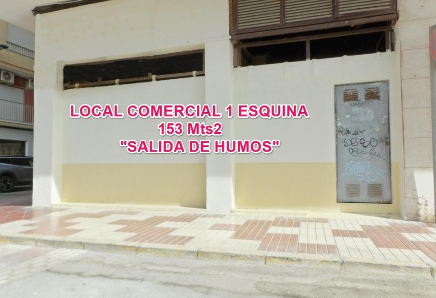 Resale - Commercial - Santa Pola - Playa Levante