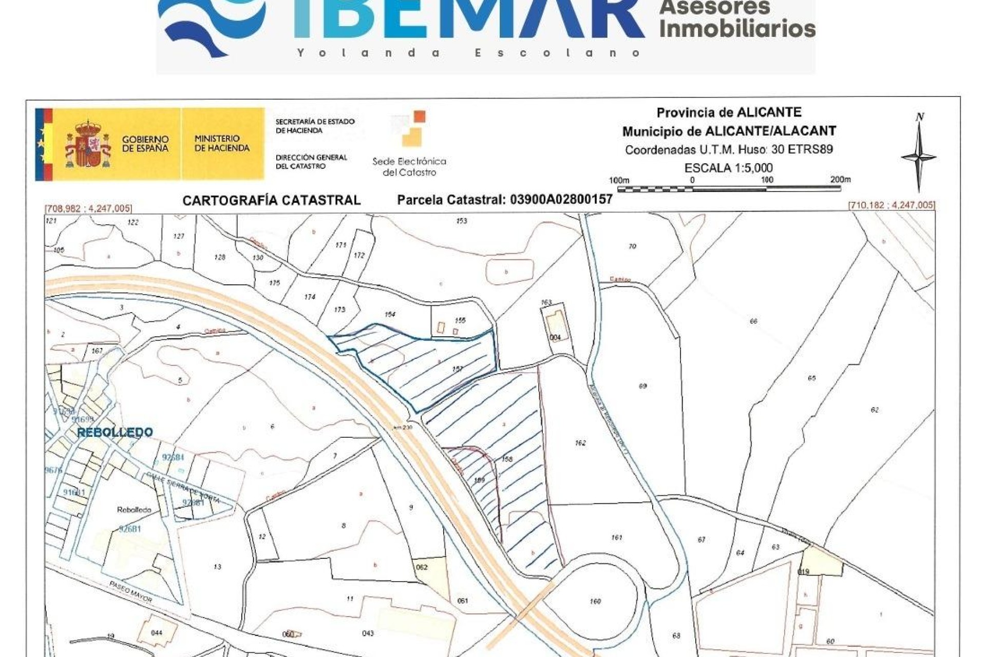 Resale - Plot / Land - Alicante - El rebolledo