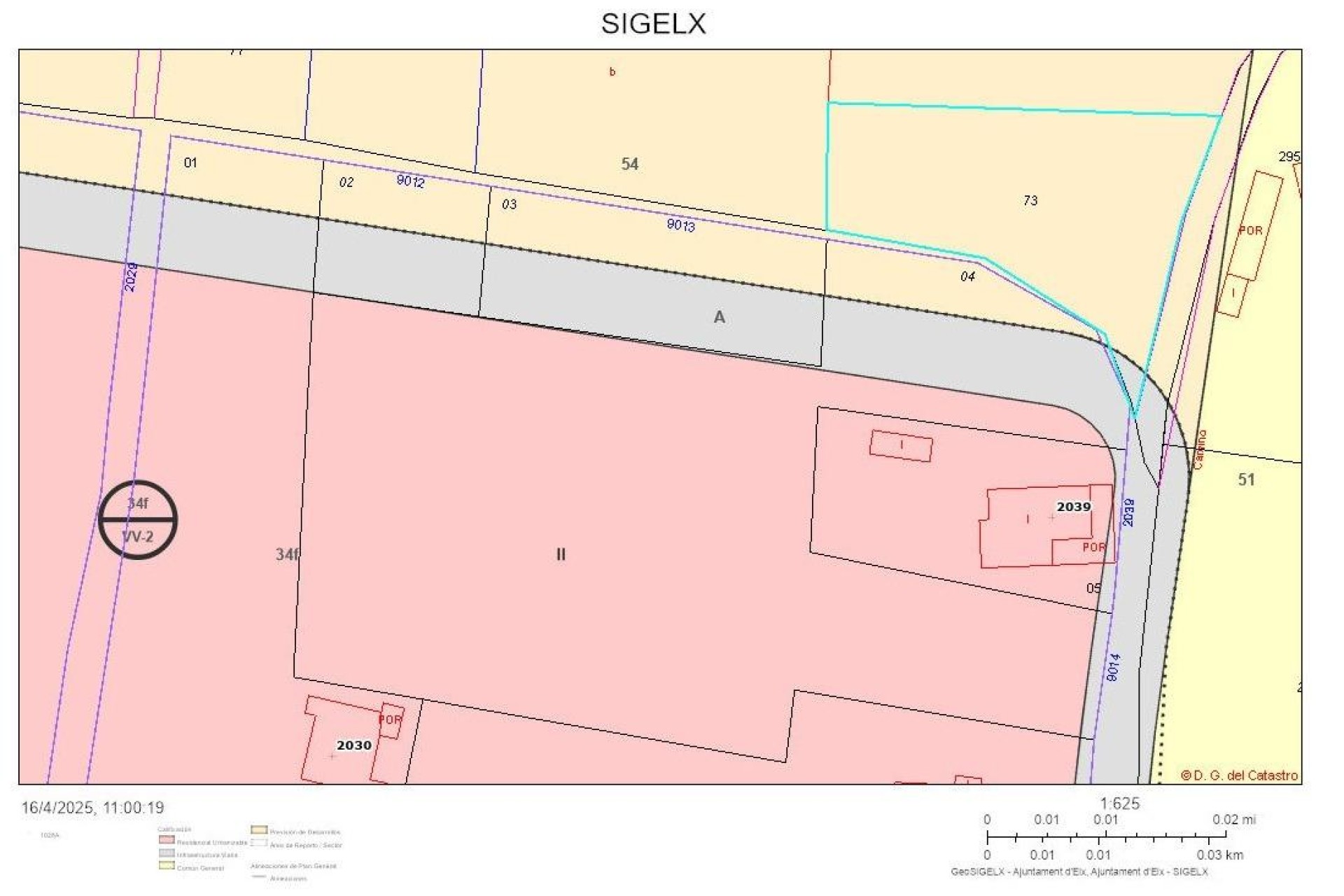 Resale - Plot / Land - Elche Pedanías - Valverde