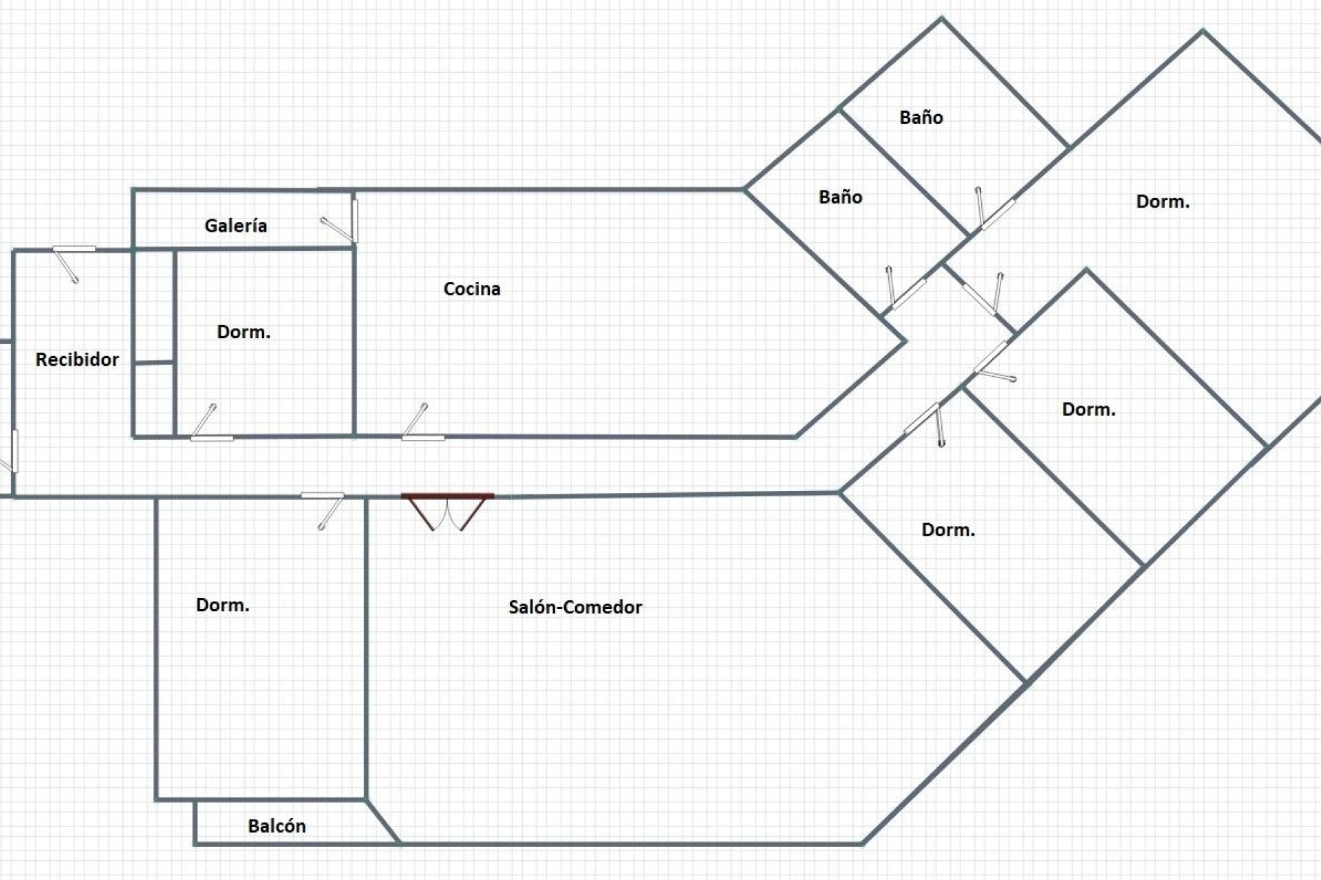 Reventa - Apartamento / piso - Elche - Centro