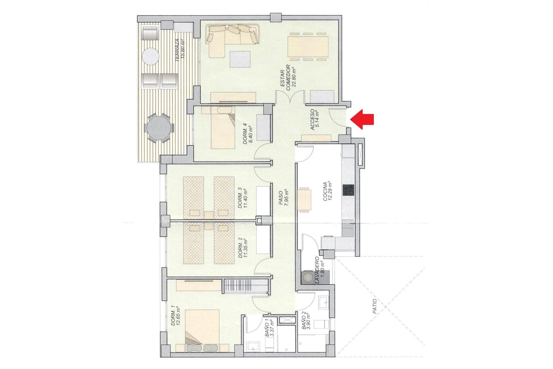 Reventa - Apartamento / piso - Elche - Corte Ingles