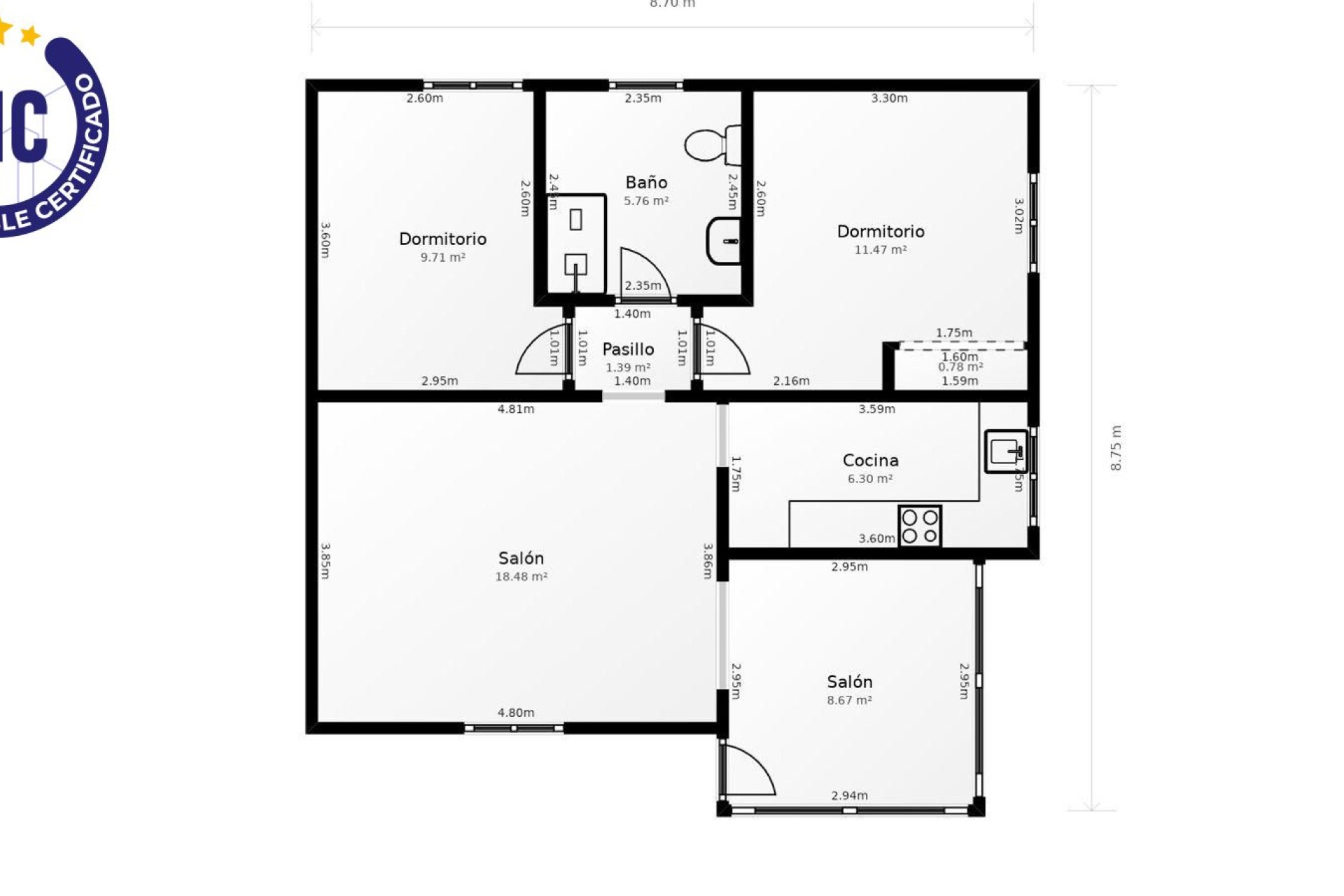 Reventa - Apartamento / piso - Jávea - Xàbia - Cap Martí - Pinomar