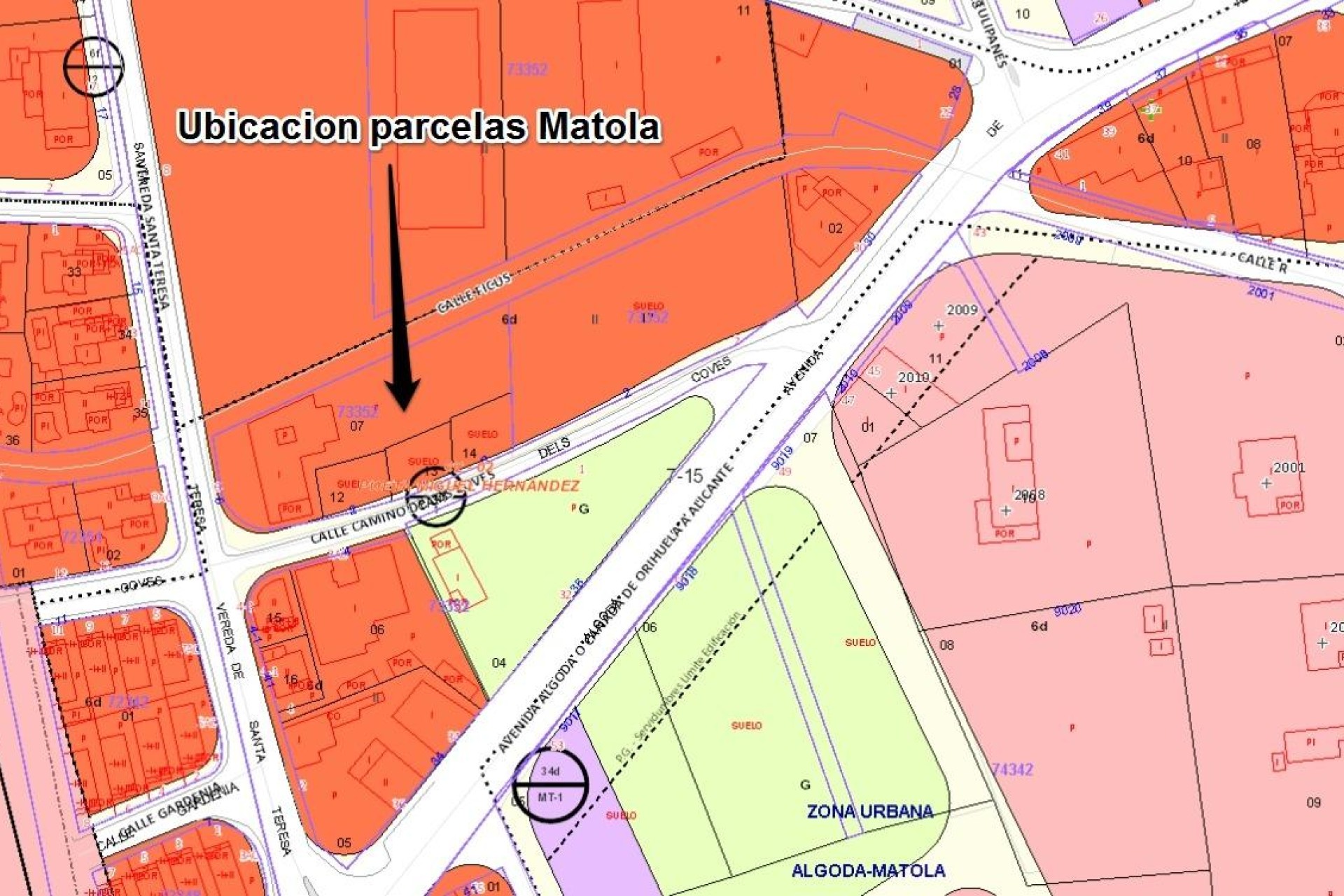 Reventa - Plot - Elche Pedanías - Matola