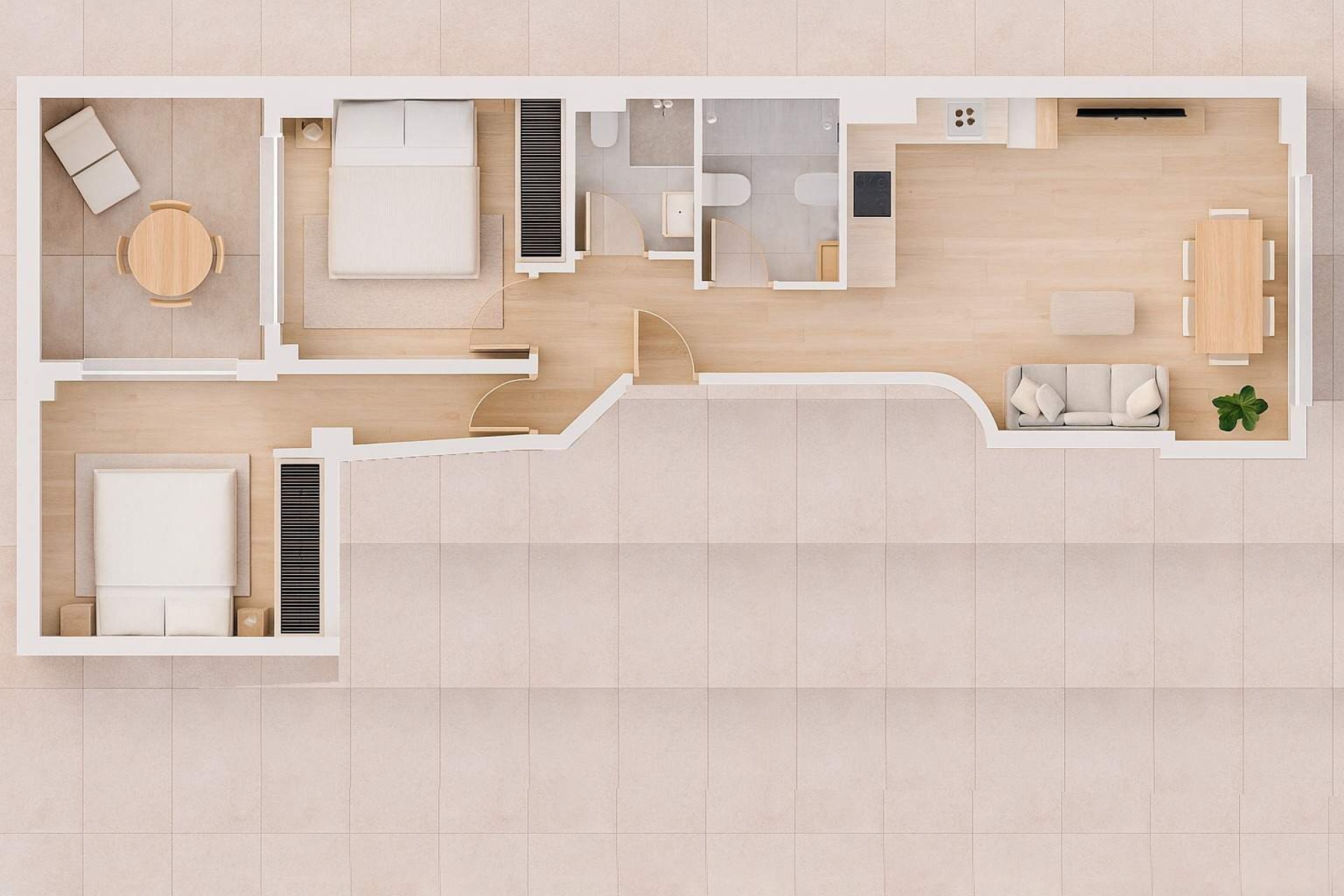 Revente - Appartement - Alicante - Carolinas bajas