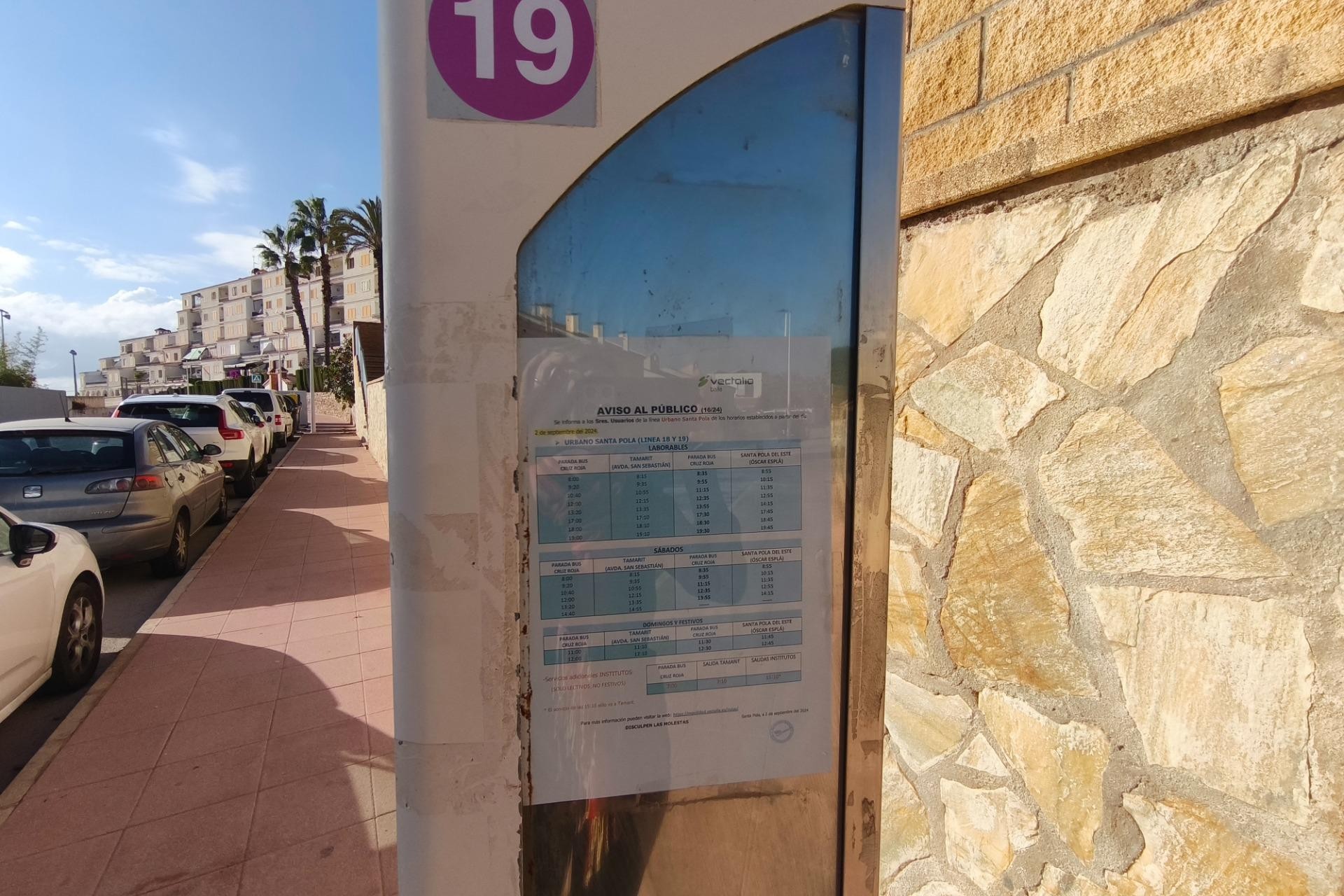 Revente - Appartement - Santa Pola - Calas de Santa Pola este