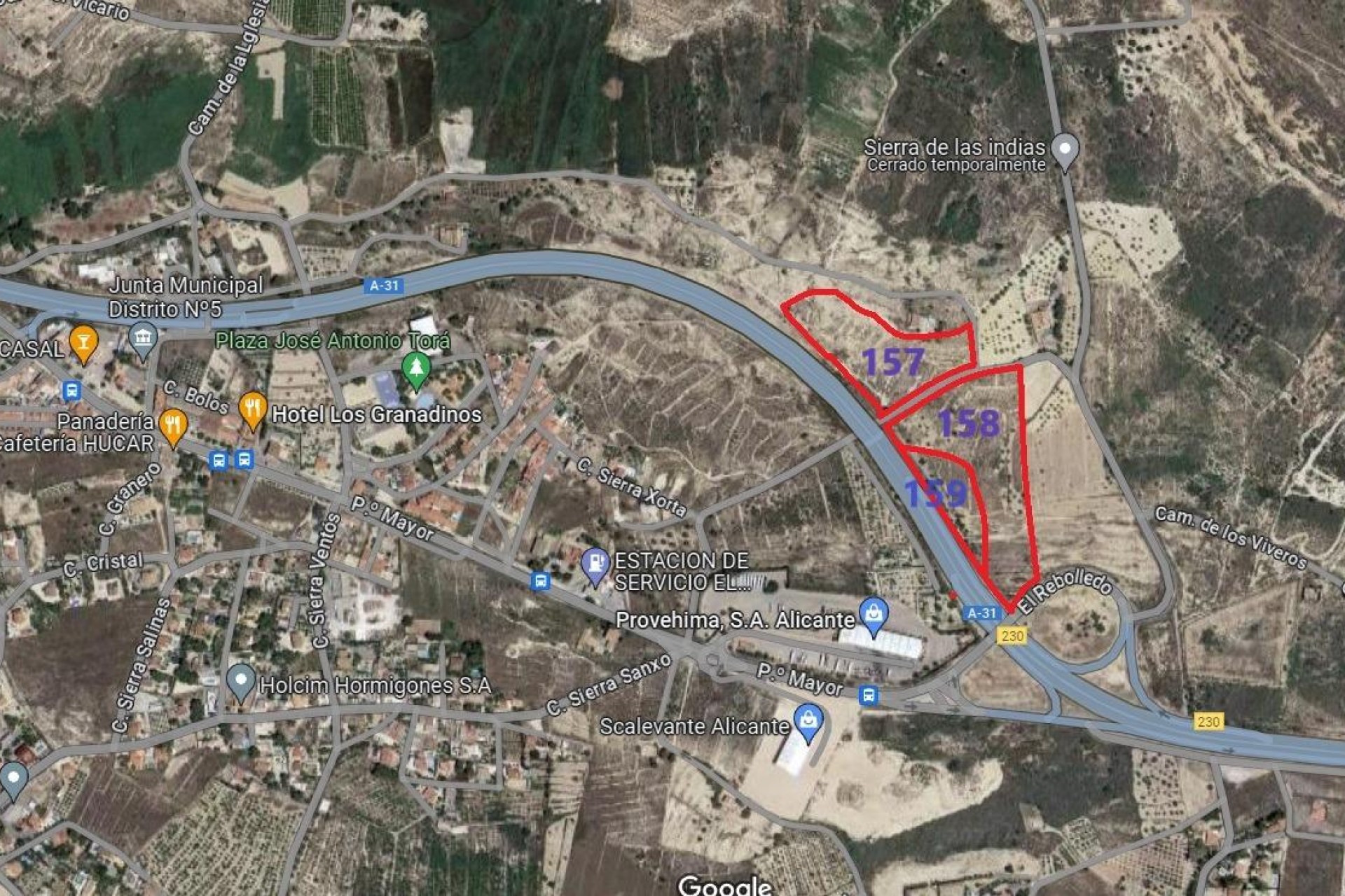 Revente - Parcelle / Terrain - Alicante - El rebolledo