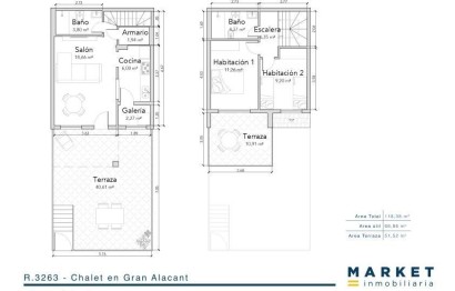 Resale - Villa - Gran alacant - Mediterráneo-Novamar