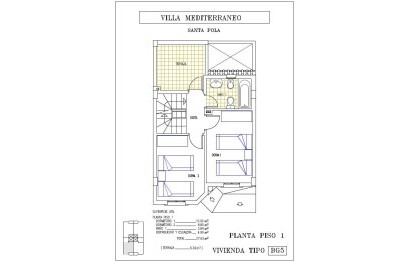 Obra nueva - Bungalow - Santa Pola - Varadero