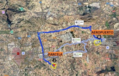 Revente - Parcelle / Terrain - Elche Pedanías - Maitino-Perleta