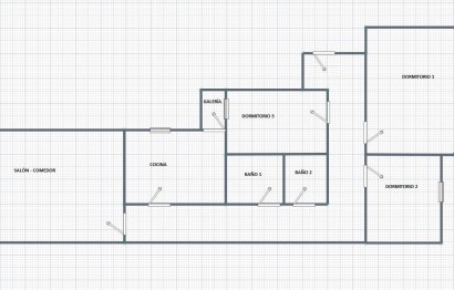 Resale - Apartment - Elche - Corazon de Jesus