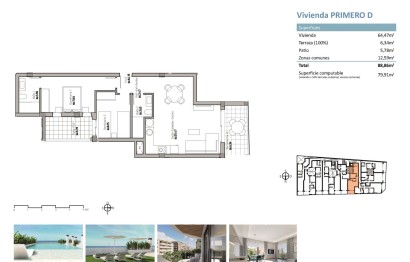 New Build - Apartment / flat - Guardamar del Segura - Pueblo