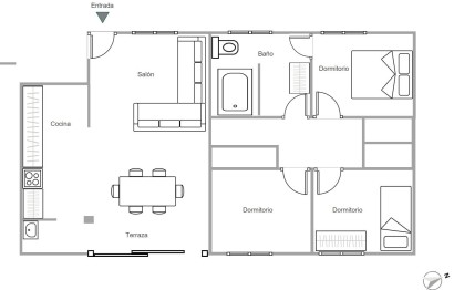 Revente - Appartement - Santa Pola - Zona norte