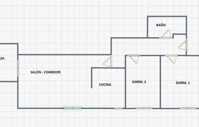 Resale - Apartment - Santa Pola - Santiago bernabeu
