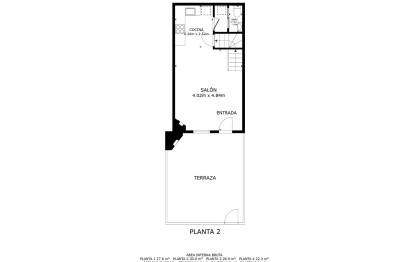 Resale - Bungalow - Santa Pola - Calas de Santiago Bernabeu